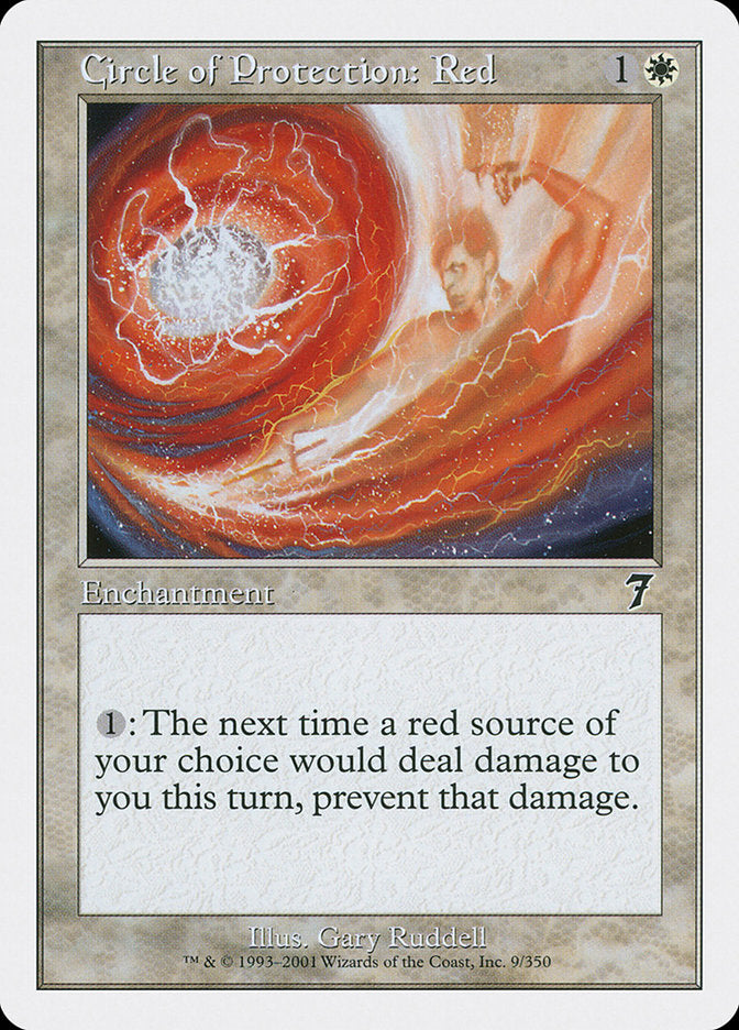 Circle of Protection: Red [Seventh Edition] | Webway Games