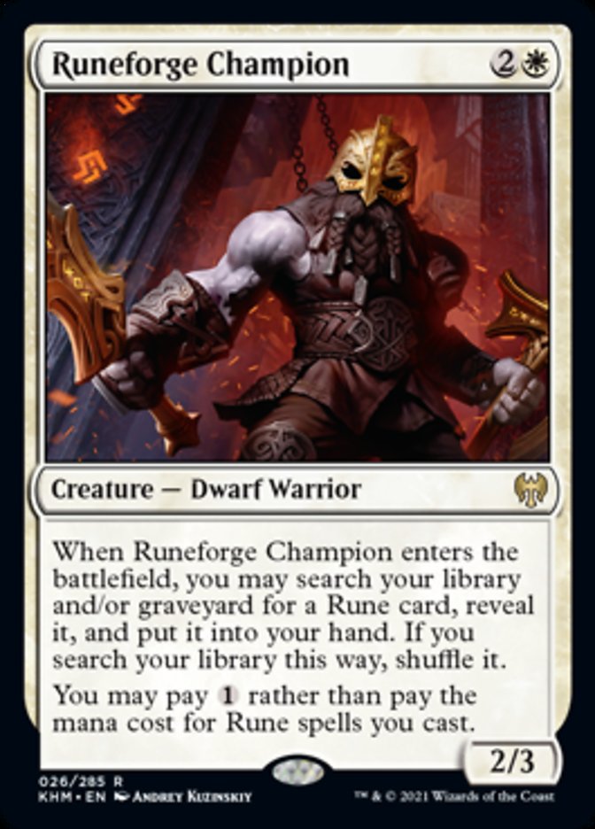 Runeforge Champion [Kaldheim] | Webway Games