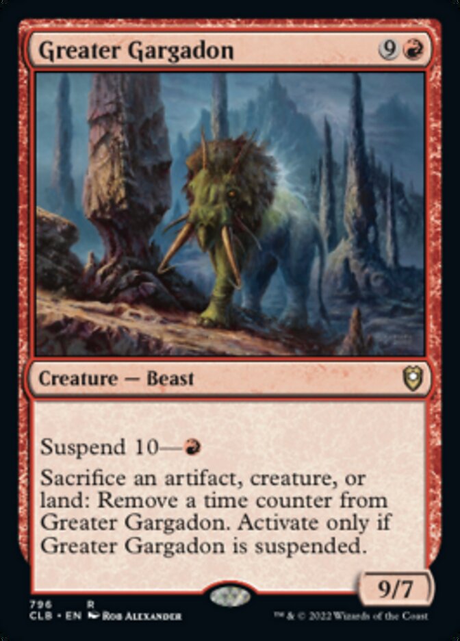 Greater Gargadon [Commander Legends: Battle for Baldur's Gate] | Webway Games