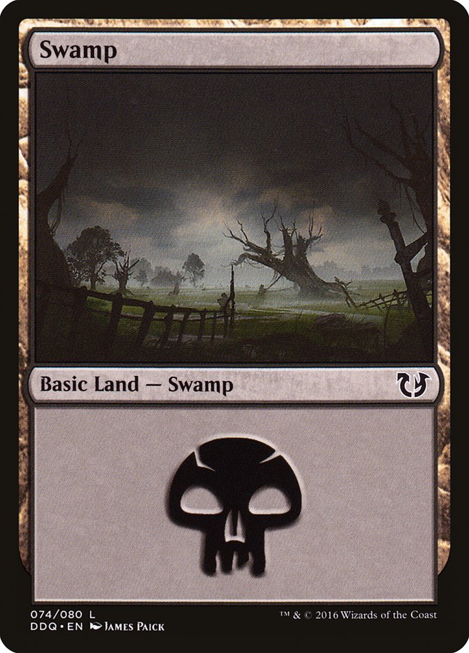 Swamp (#74) [Duel Decks: Blessed vs. Cursed] | Webway Games