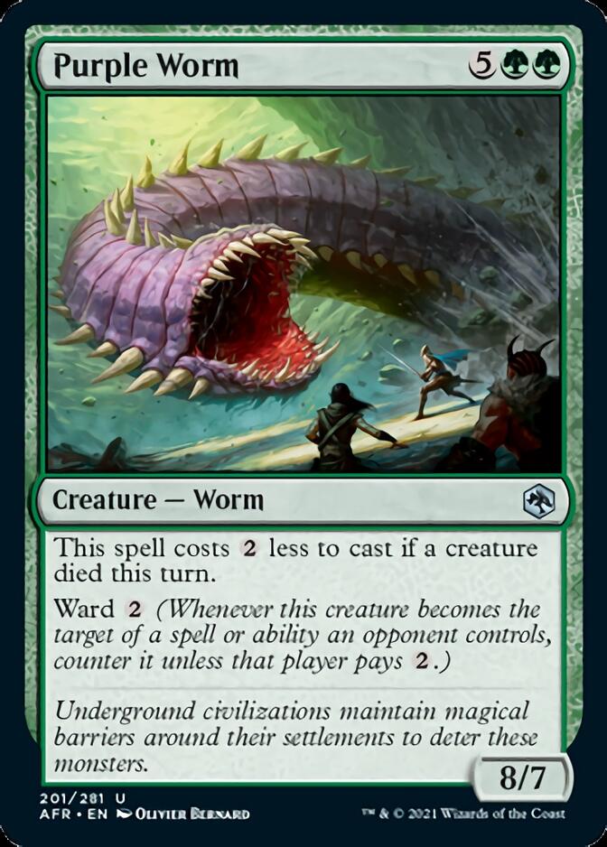 Purple Worm [Dungeons & Dragons: Adventures in the Forgotten Realms] | Webway Games