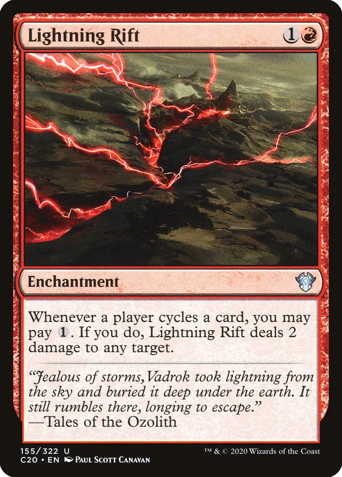 Lightning Rift [Commander 2020] | Webway Games