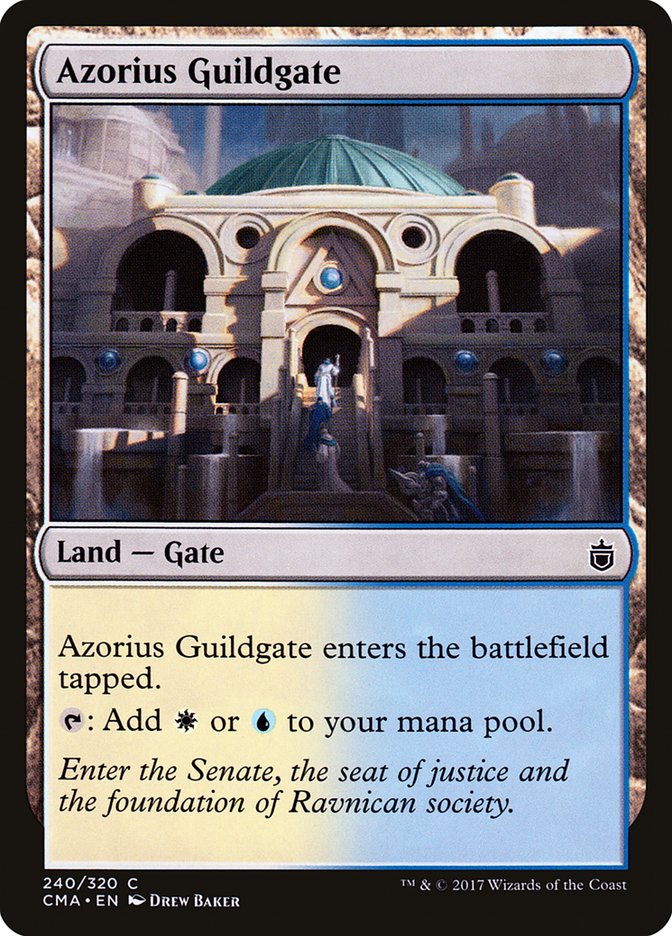 Azorius Guildgate [Commander Anthology] | Webway Games