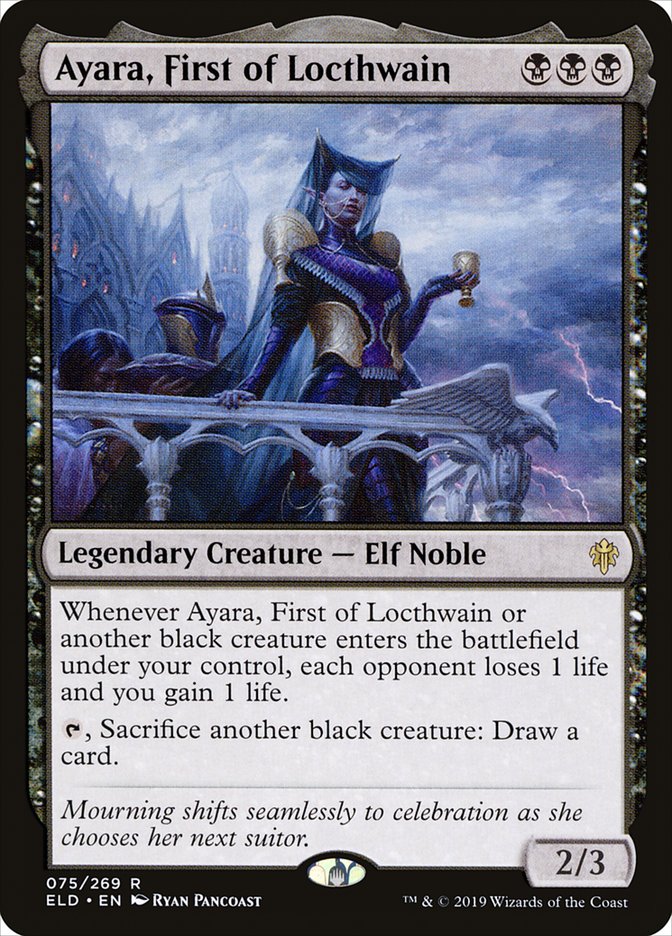 Ayara, First of Locthwain [Throne of Eldraine] | Webway Games