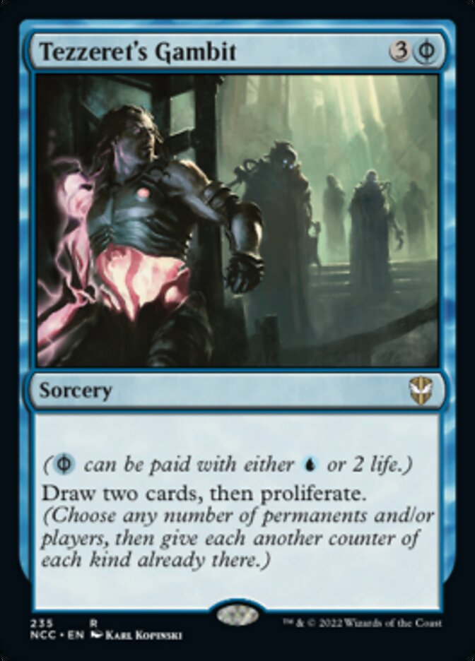 Tezzeret's Gambit [Streets of New Capenna Commander] | Webway Games