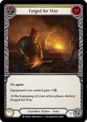 Forged for War [U-WTR046] (Welcome to Rathe Unlimited)  Unlimited Rainbow Foil | Webway Games