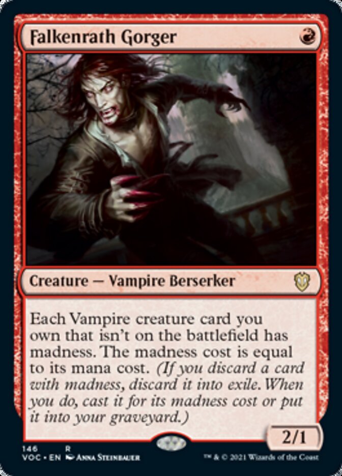 Falkenrath Gorger [Innistrad: Crimson Vow Commander] | Webway Games