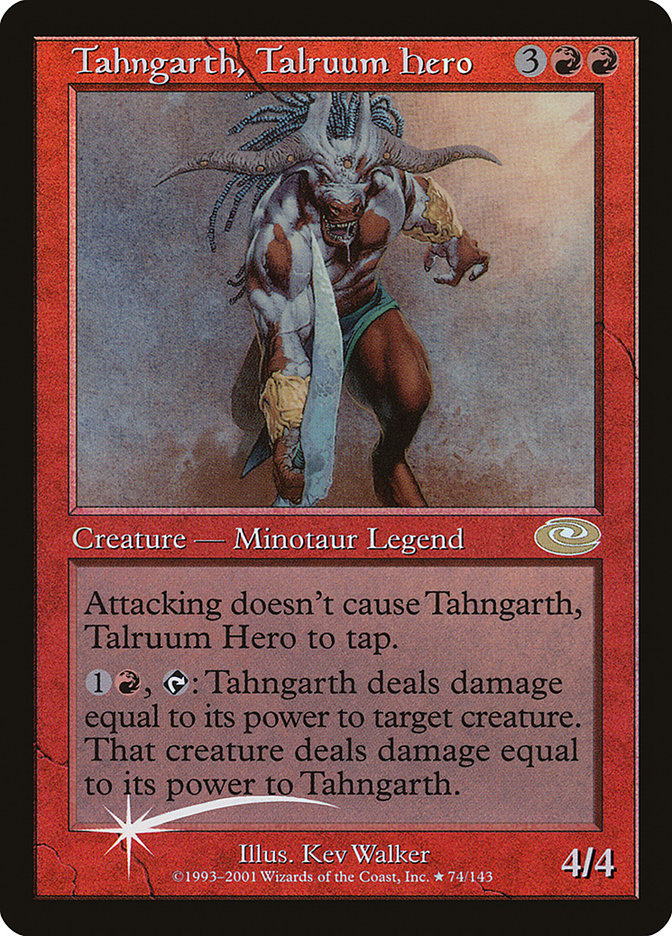Tahngarth, Talruum Hero (Kev Walker) [Planeshift] | Webway Games