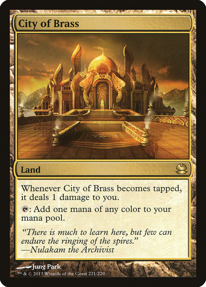 City of Brass [Modern Masters] | Webway Games