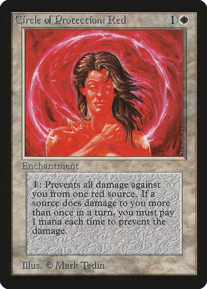 Circle of Protection: Red [Limited Edition Beta] | Webway Games