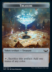 Thopter // Treasure (013) Double-sided Token [Streets of New Capenna Commander Tokens] | Webway Games