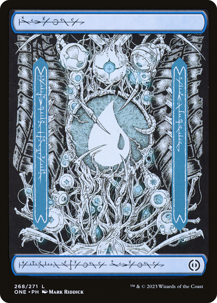 Island (268) (Phyrexian) [Phyrexia: All Will Be One] | Webway Games