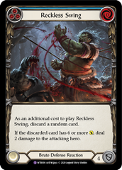 Reckless Swing [U-WTR008] (Welcome to Rathe Unlimited)  Unlimited Rainbow Foil | Webway Games