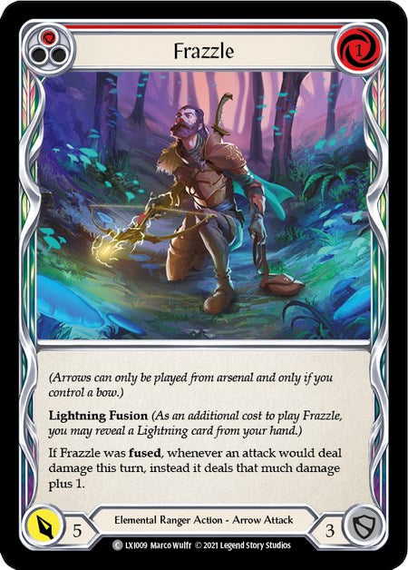 Frazzle (Red) [LXI009] (Tales of Aria Lexi Blitz Deck)  1st Edition Normal | Webway Games
