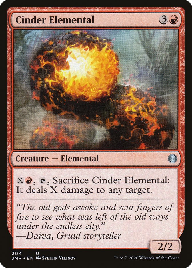 Cinder Elemental [Jumpstart] | Webway Games