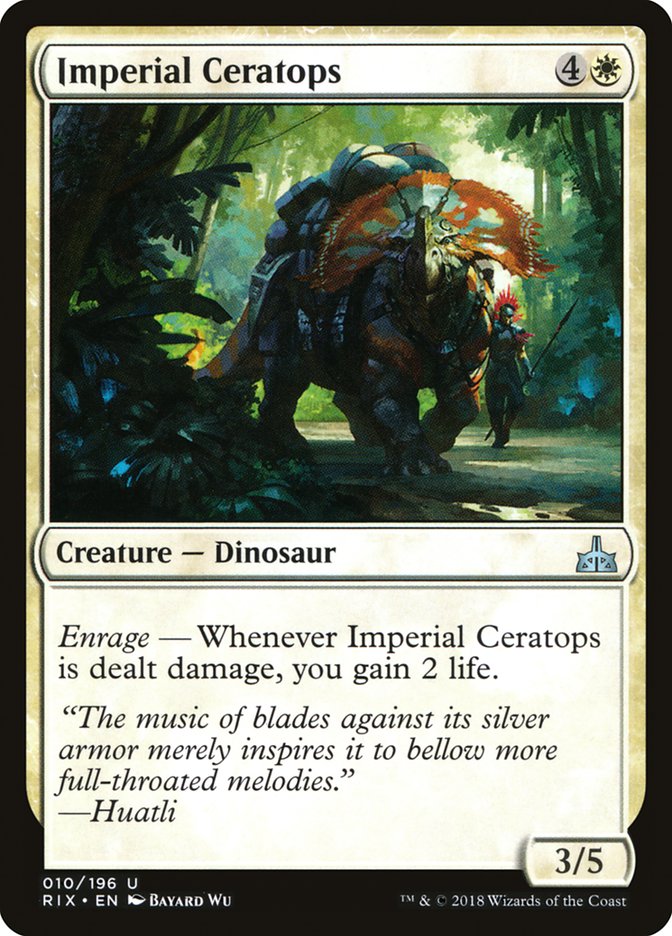 Imperial Ceratops [Rivals of Ixalan] | Webway Games