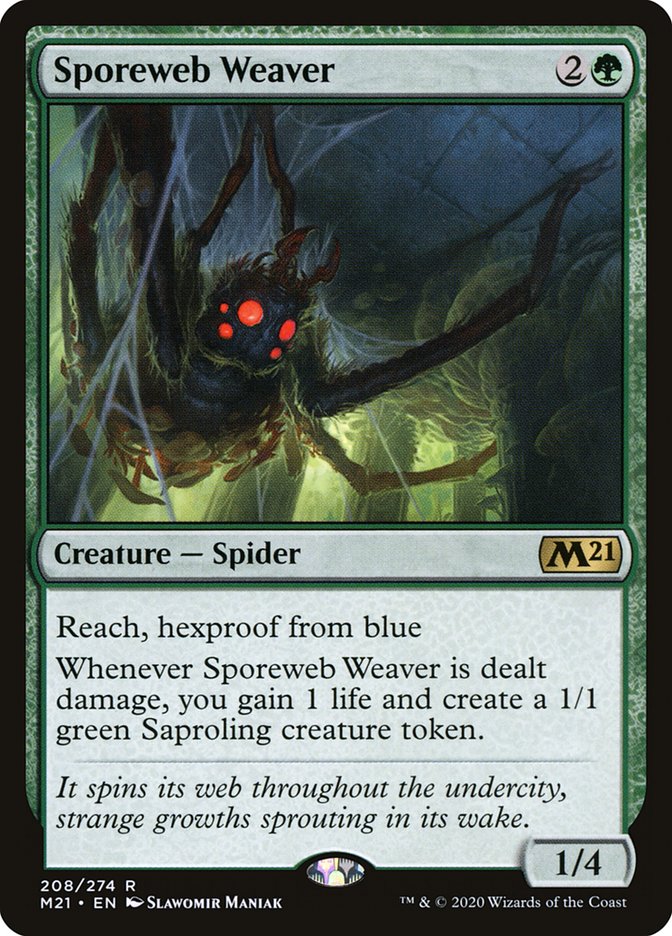Sporeweb Weaver [Core Set 2021] | Webway Games
