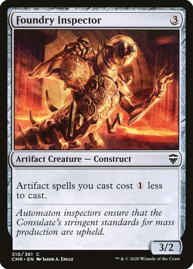 Foundry Inspector [Commander Legends] | Webway Games