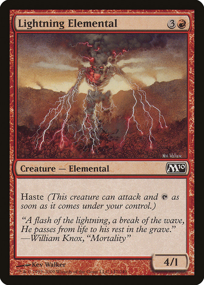 Lightning Elemental [Magic 2010] | Webway Games