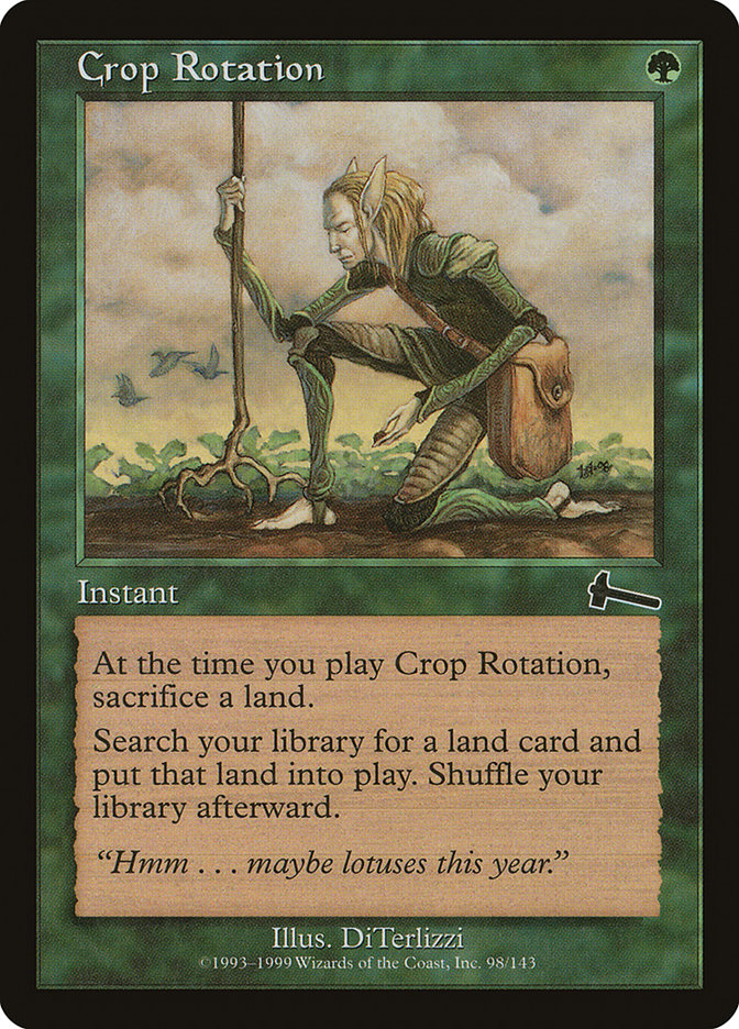 Crop Rotation [Urza's Legacy] | Webway Games