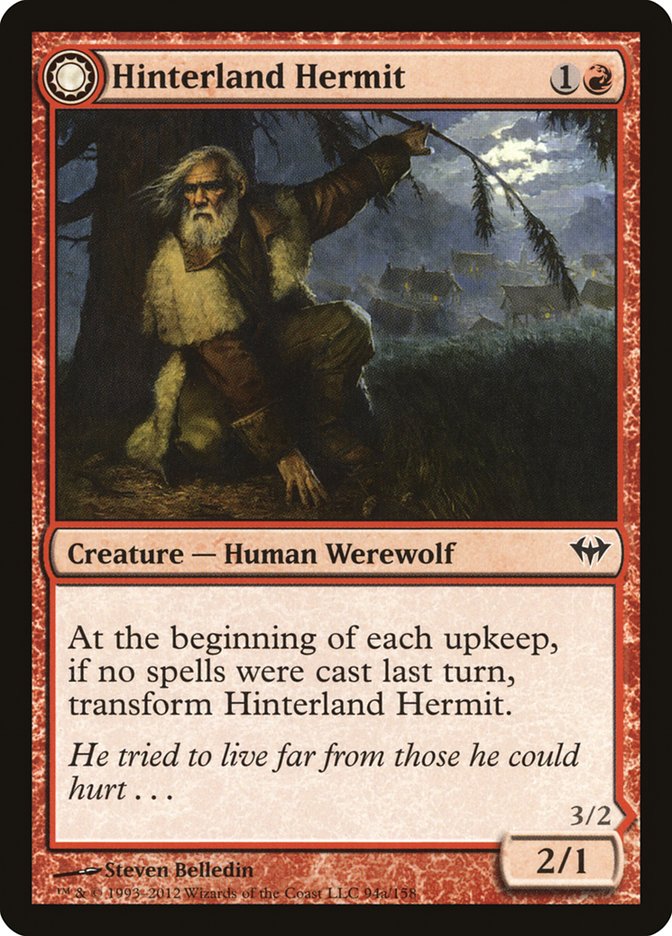 Hinterland Hermit // Hinterland Scourge [Dark Ascension] | Webway Games