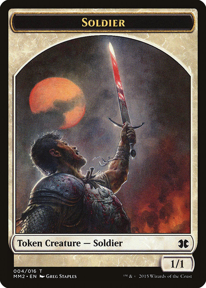 Soldier [Modern Masters 2015 Tokens] | Webway Games