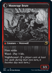 Brutal Cathar // Moonrage Brute [Innistrad: Double Feature] | Webway Games