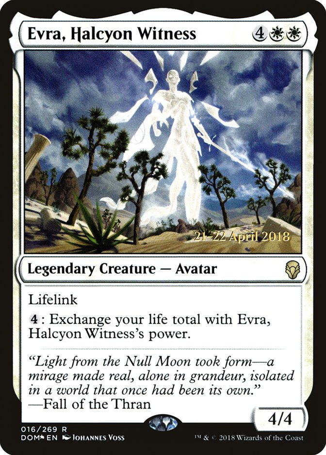 Evra, Halcyon Witness  (Prerelease) [Dominaria Prerelease Promos] | Webway Games
