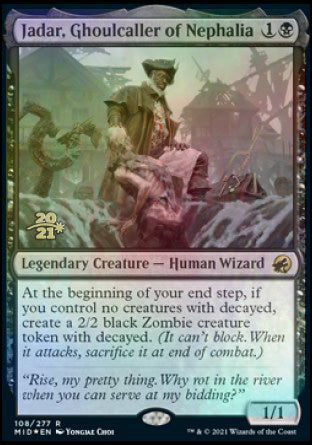 Jadar, Ghoulcaller of Nephalia [Innistrad: Midnight Hunt Prerelease Promos] | Webway Games