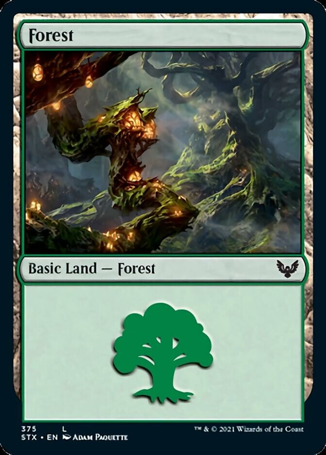 Forest (#375) [Strixhaven: School of Mages] | Webway Games