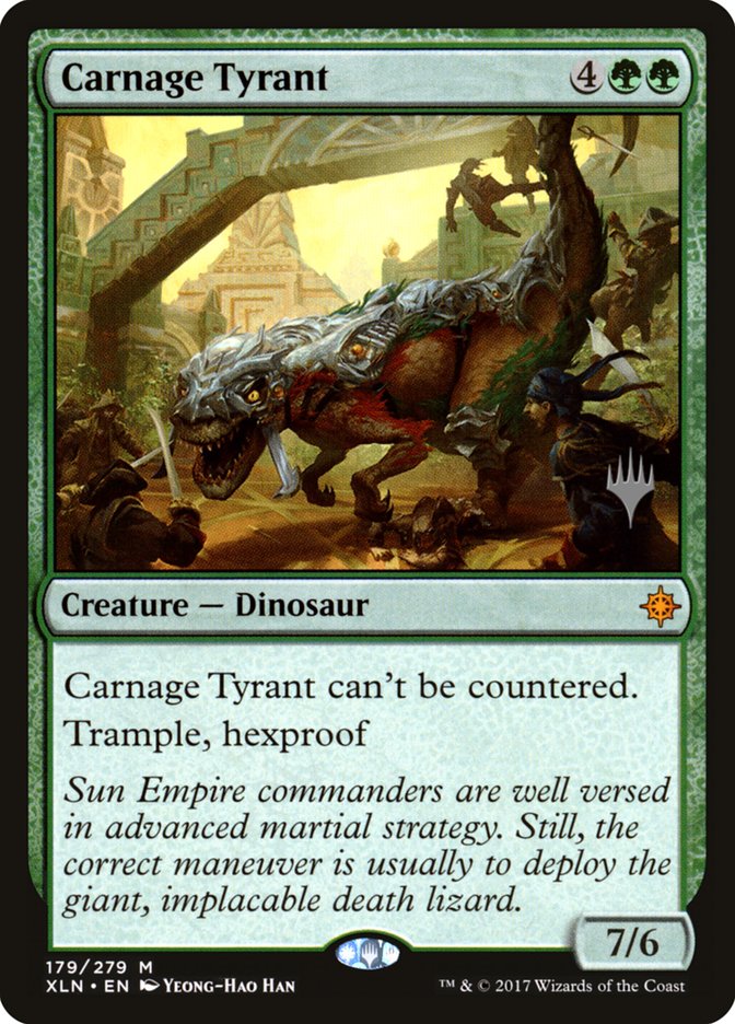 Carnage Tyrant (Promo Pack) [Ixalan Promos] | Webway Games