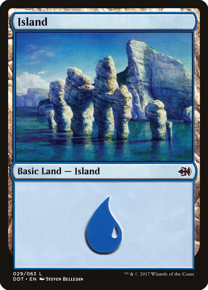 Island (#29) [Duel Decks: Merfolk vs. Goblins] | Webway Games