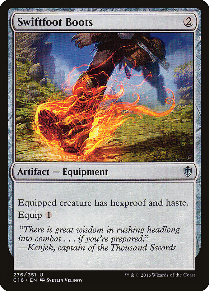 Swiftfoot Boots [Commander 2016] | Webway Games
