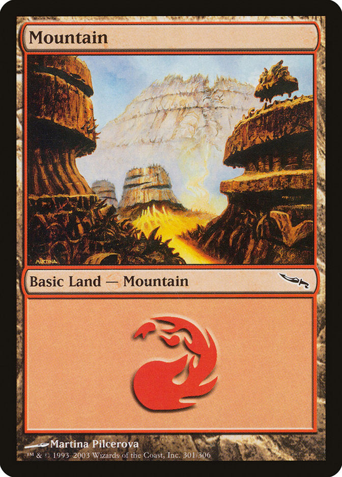 Mountain (#301) [Mirrodin] | Webway Games