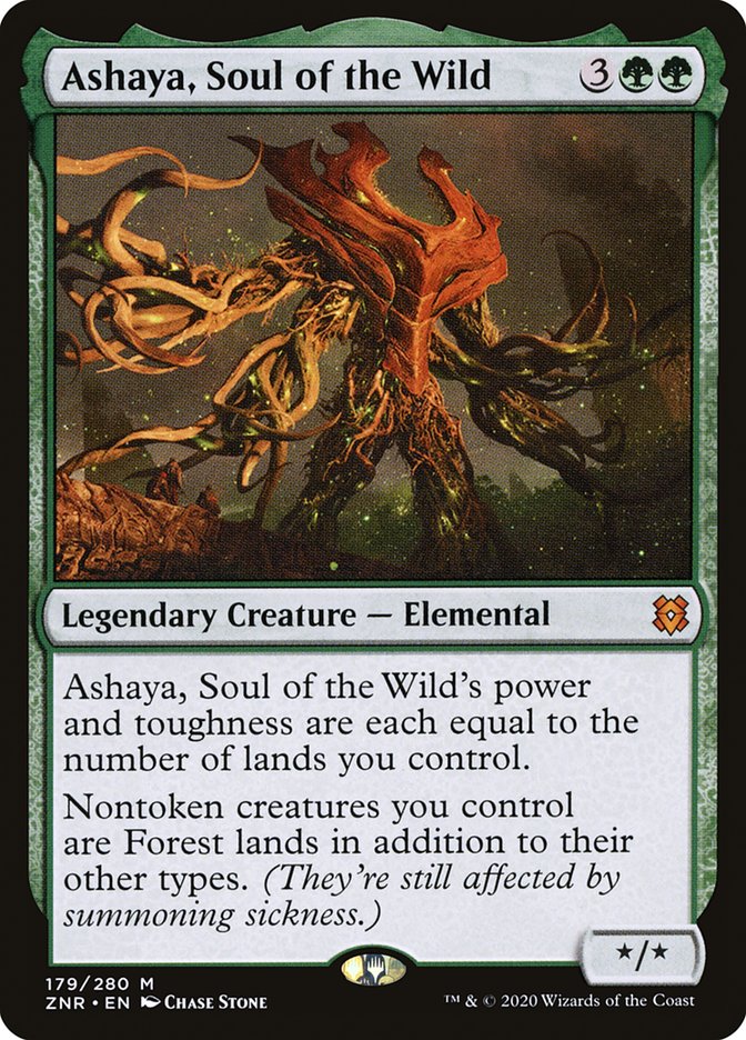 Ashaya, Soul of the Wild [Zendikar Rising] | Webway Games