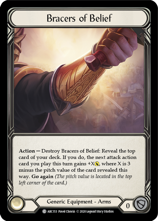 Bracers of Belief [ARC153] Unlimited Normal | Webway Games