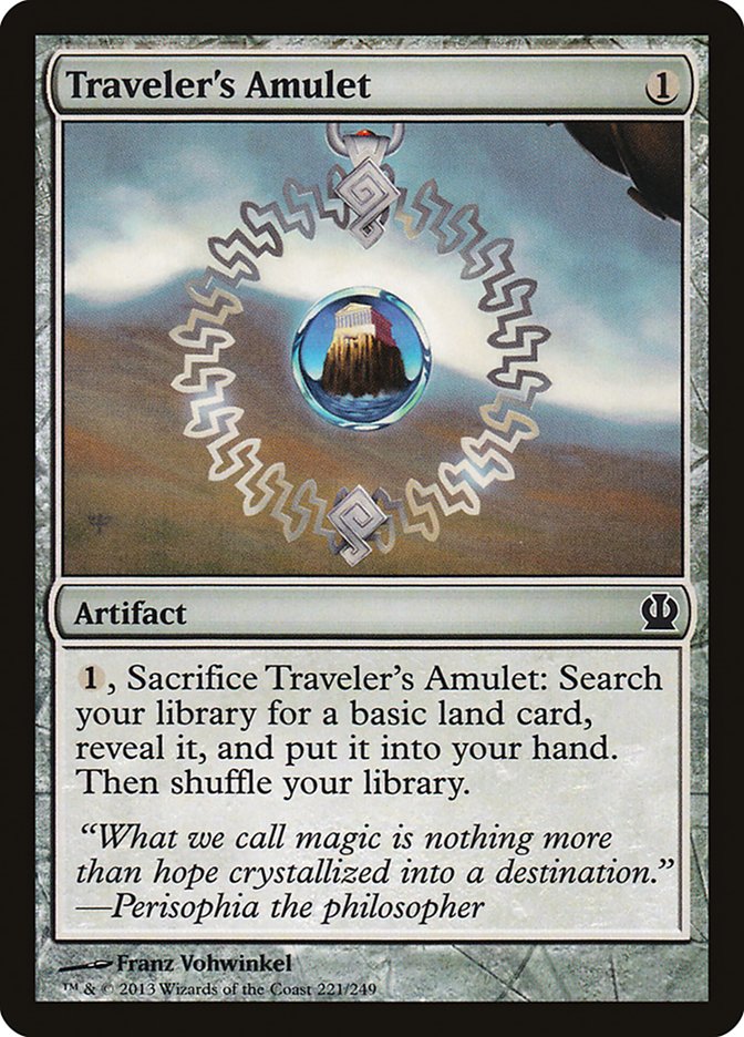 Traveler's Amulet [Theros] | Webway Games