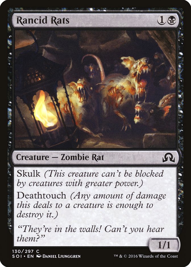 Rancid Rats [Shadows over Innistrad] | Webway Games