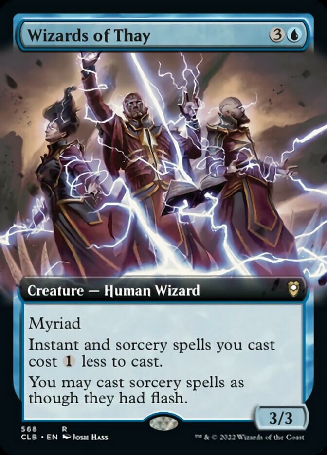 Wizards of Thay (Extended Art) [Commander Legends: Battle for Baldur's Gate] | Webway Games