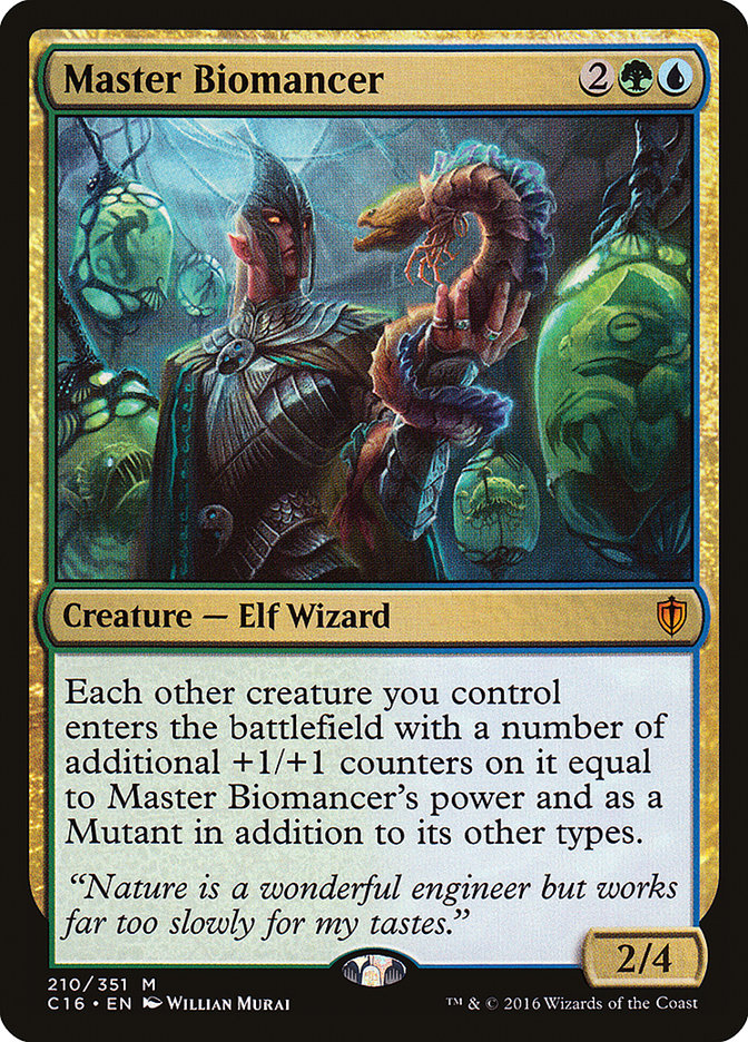 Master Biomancer [Commander 2016] | Webway Games