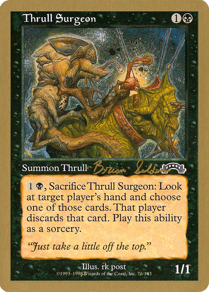 Thrull Surgeon (Brian Selden) [World Championship Decks 1998] | Webway Games