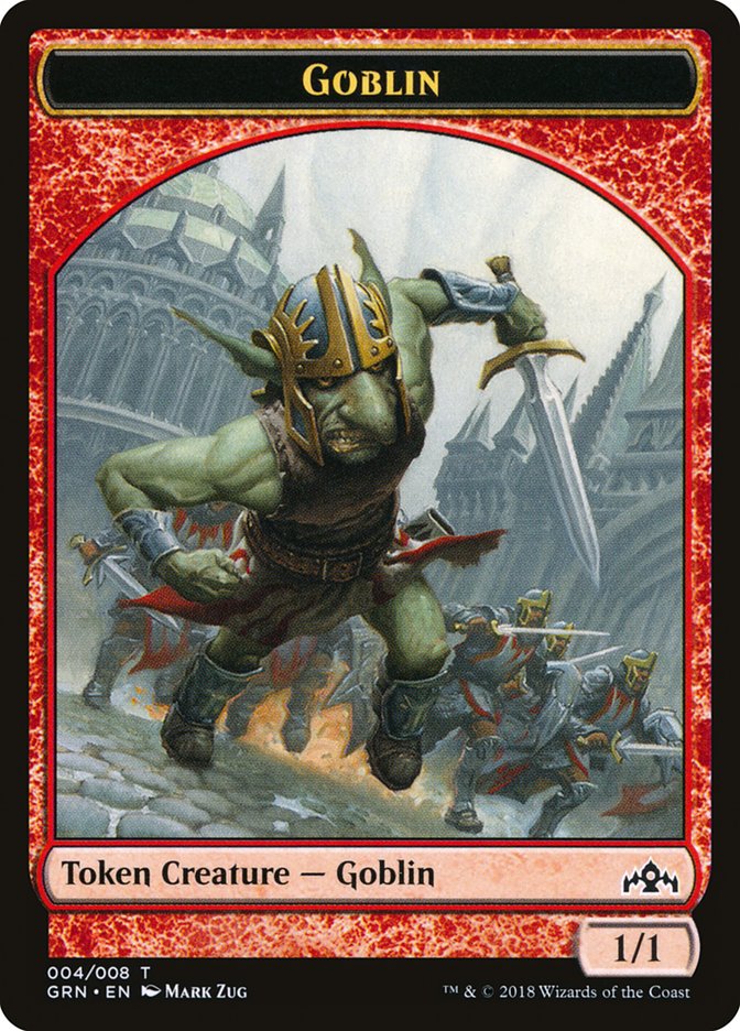 Goblin Token [Guilds of Ravnica Tokens] | Webway Games