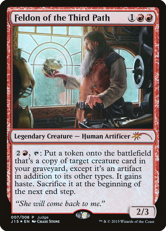 Feldon of the Third Path [Judge Gift Cards 2015] | Webway Games