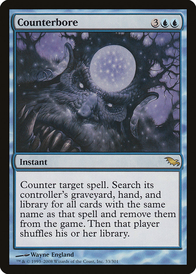 Counterbore [Shadowmoor] | Webway Games