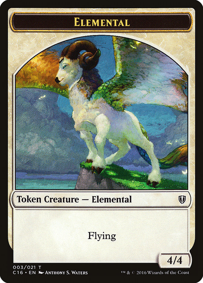 Elemental [Commander 2016 Tokens] | Webway Games