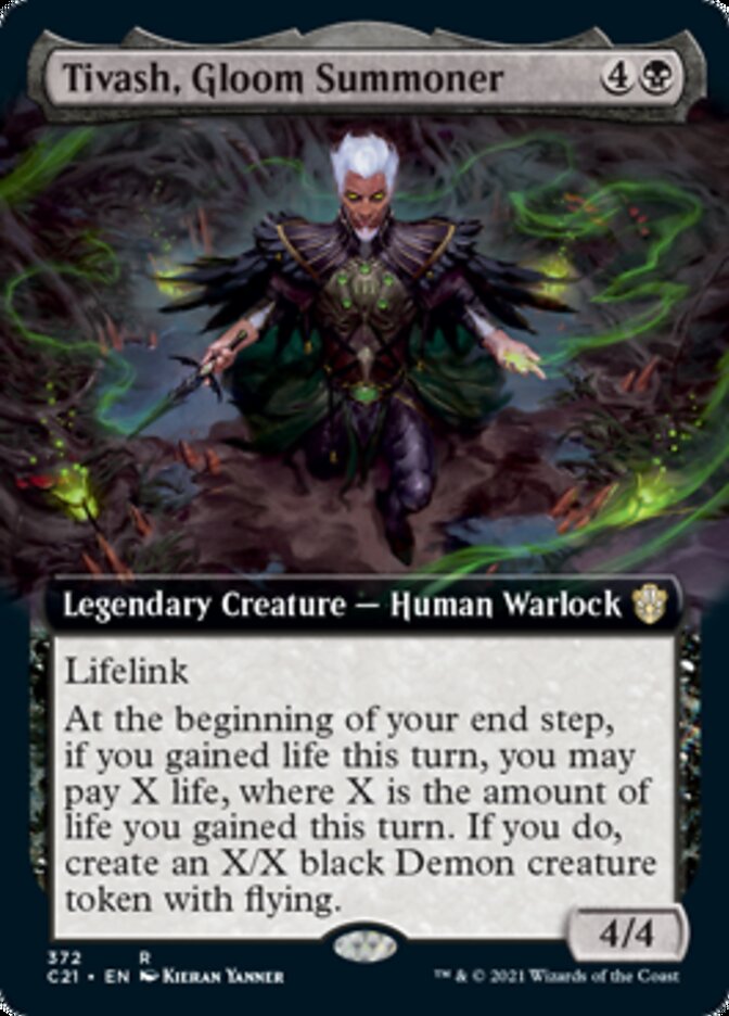 Tivash, Gloom Summoner (Extended) [Commander 2021] | Webway Games