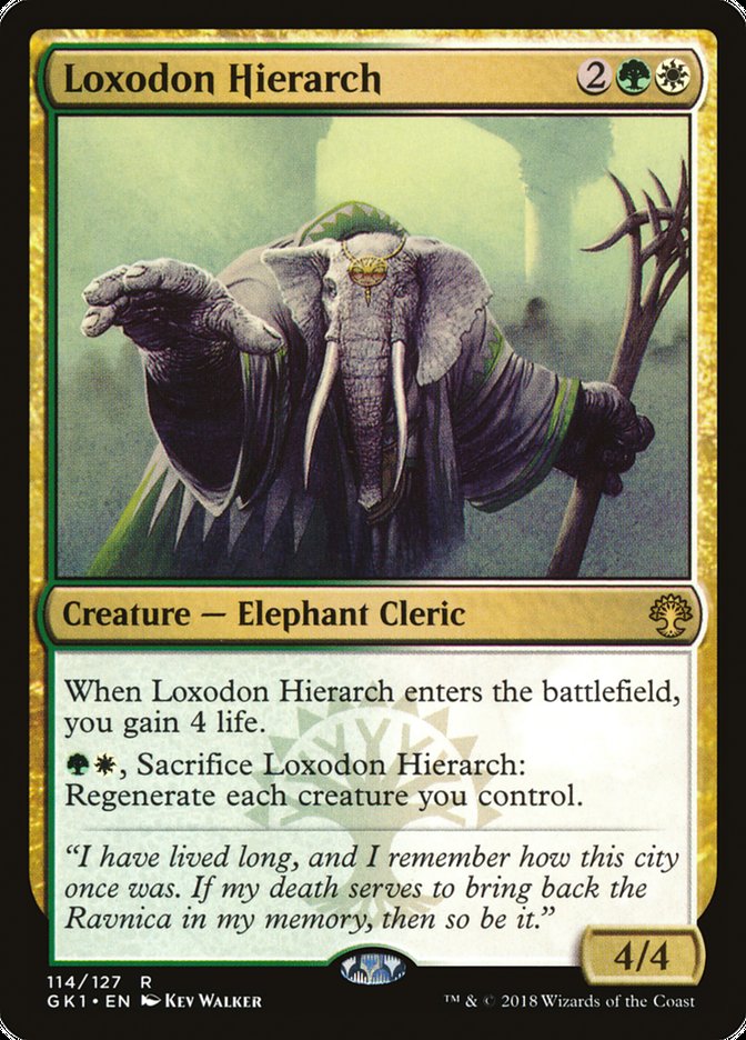 Loxodon Hierarch [GRN Guild Kit] | Webway Games