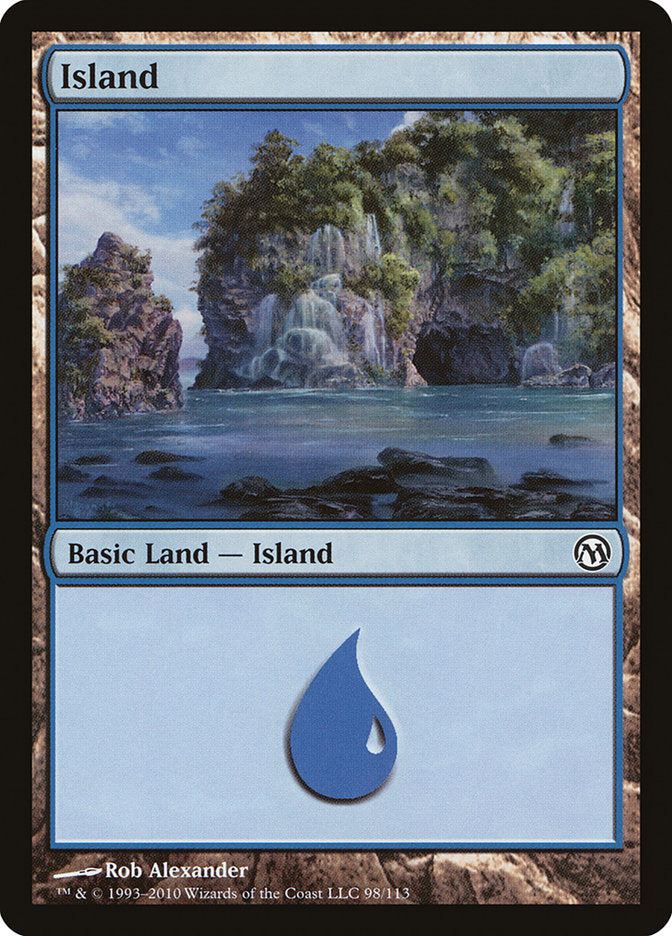 Island (#98) [Duels of the Planeswalkers] | Webway Games