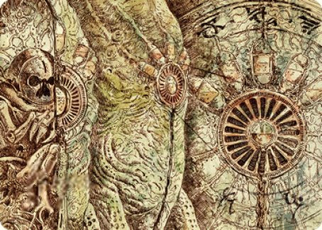Phyrexian Processor Art Card [The Brothers' War Art Series] | Webway Games