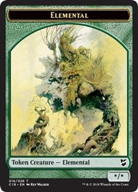 Elemental // Thopter (026) Double-sided Token [Commander 2018 Tokens] | Webway Games
